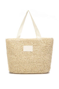 Refresh Bolso de hombro raffia