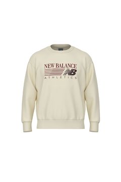 New Balance Sudadera logo cuello redondo