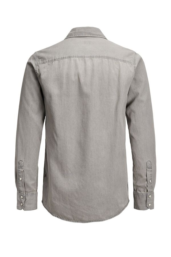 Jack & Jones Denim regular shirt grey