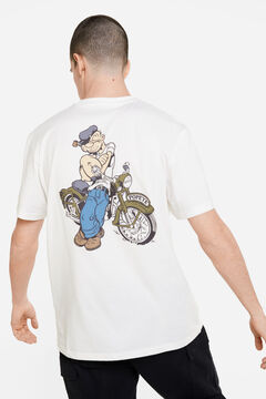 Springfield Camiseta Popeye ecru