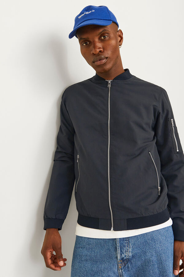 Jack & Jones Short bomber jacket black