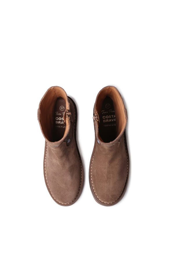 Toni Pons Split leather ankle boot  brown