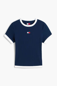 Tommy Jeans Camiseta slim de manga corta