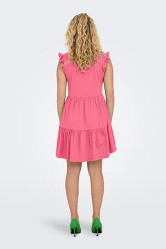 Only Vestido corto manga corta