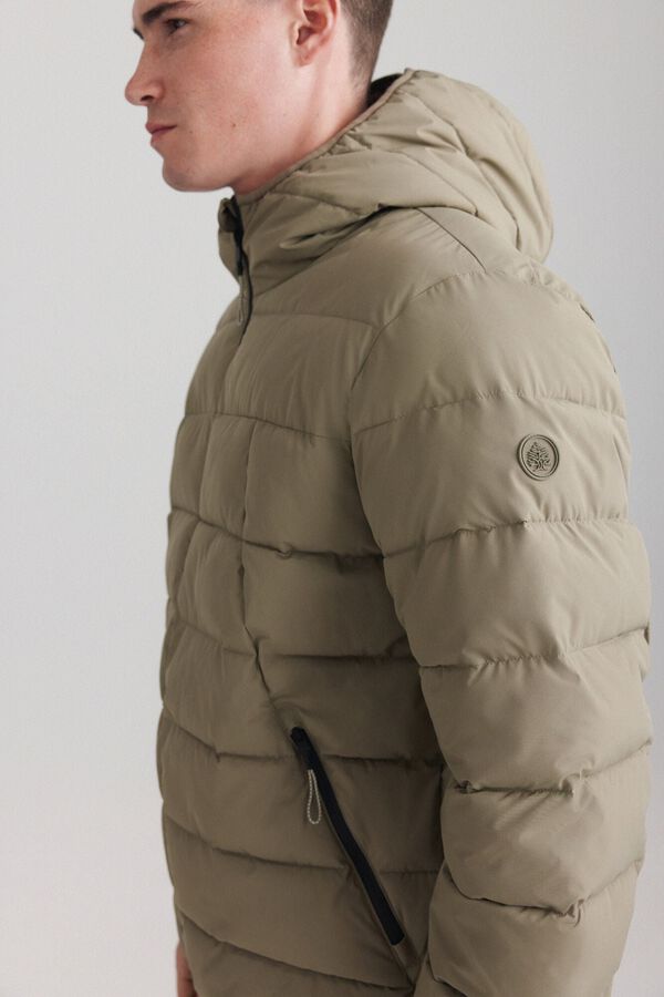 Springfield Thermal puffer jacket beige