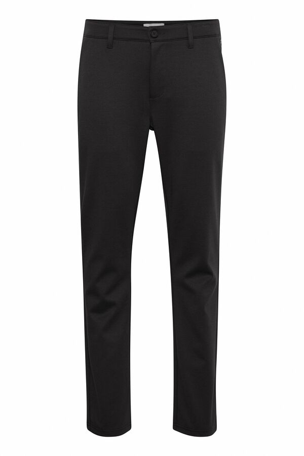 Blend Tailored regular trousers gris