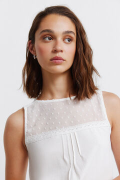 Springfield Plumetis vest top