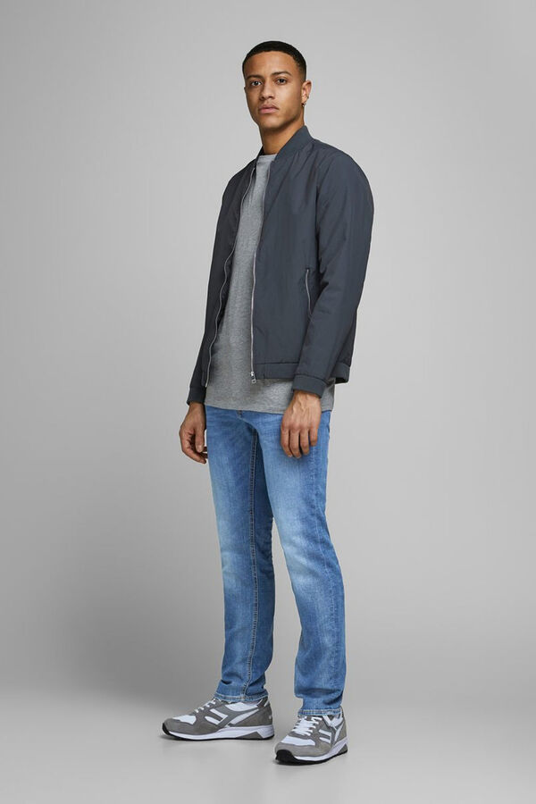 Springfield Tim slim fit jeans kék
