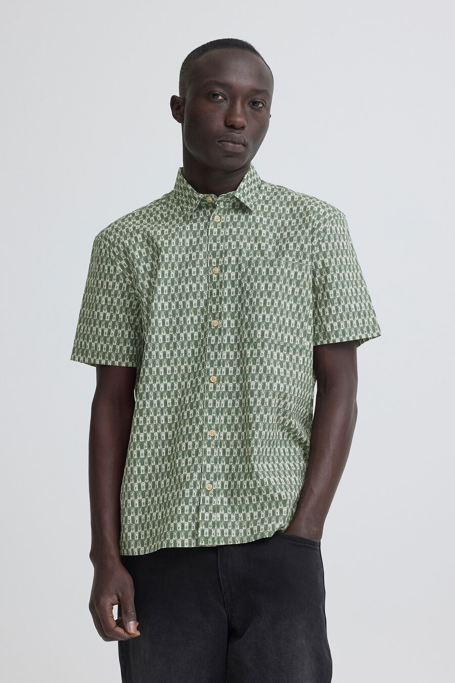 Camisa de manga corta