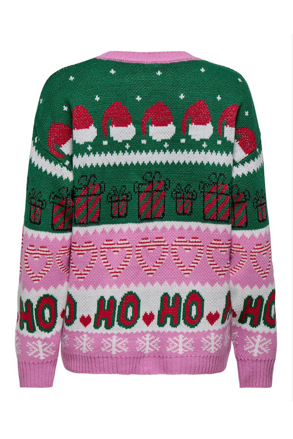 Only camisola de natal rosa