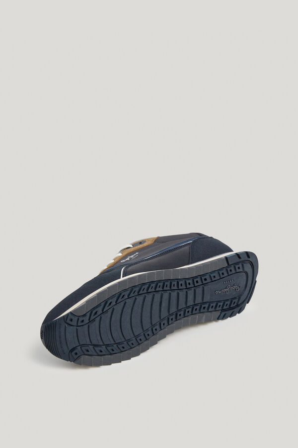 Pepe Jeans Lightweight running style sneakers blue