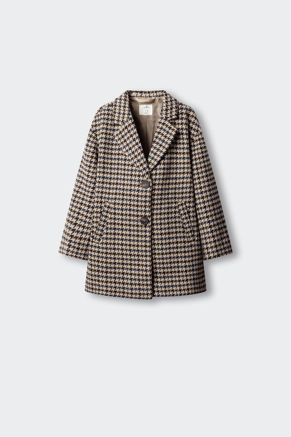 Springfield Kids Plaid coat nude