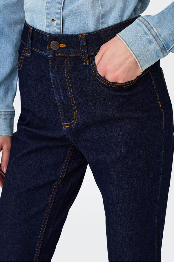 JDY High-waisted rise jeans blue