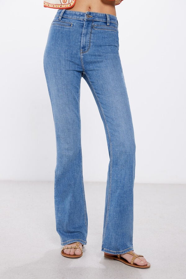 Springfield 70′ S jeans bleu acier