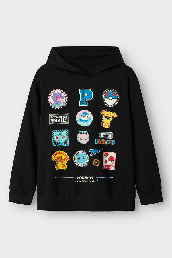 Name it Sudadera de Pokemon con capucha negro