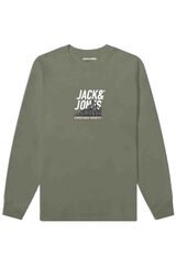 Jack & Jones Camiseta regular fit verde