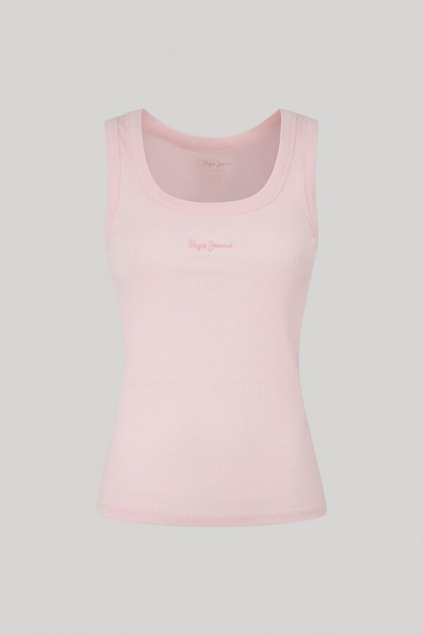 Springfield Lane sleeveless T-shirt pink