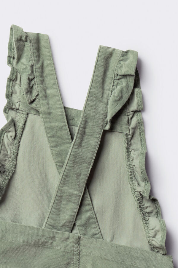 Springfield Kids Devojački kombinezon od mikropane Zelena