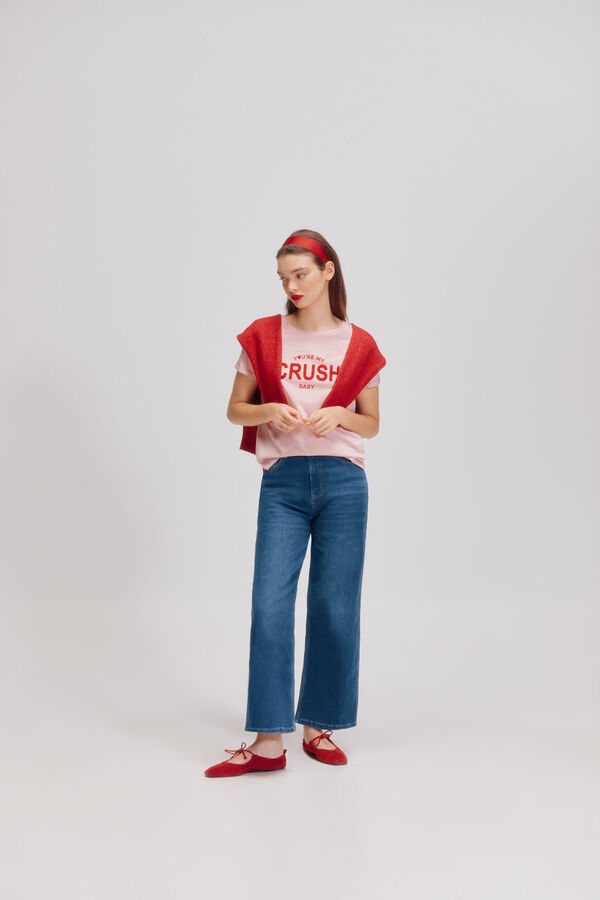 Springfield Graphic T-shirt pink