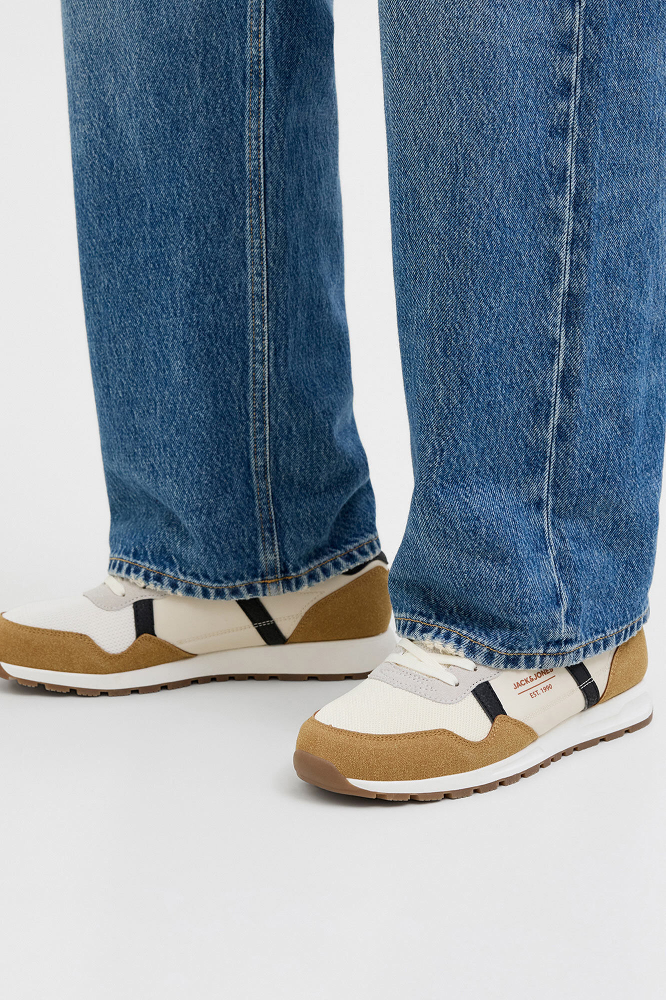 Jack & Jones Sportschuhe aus Mesh- Stoff