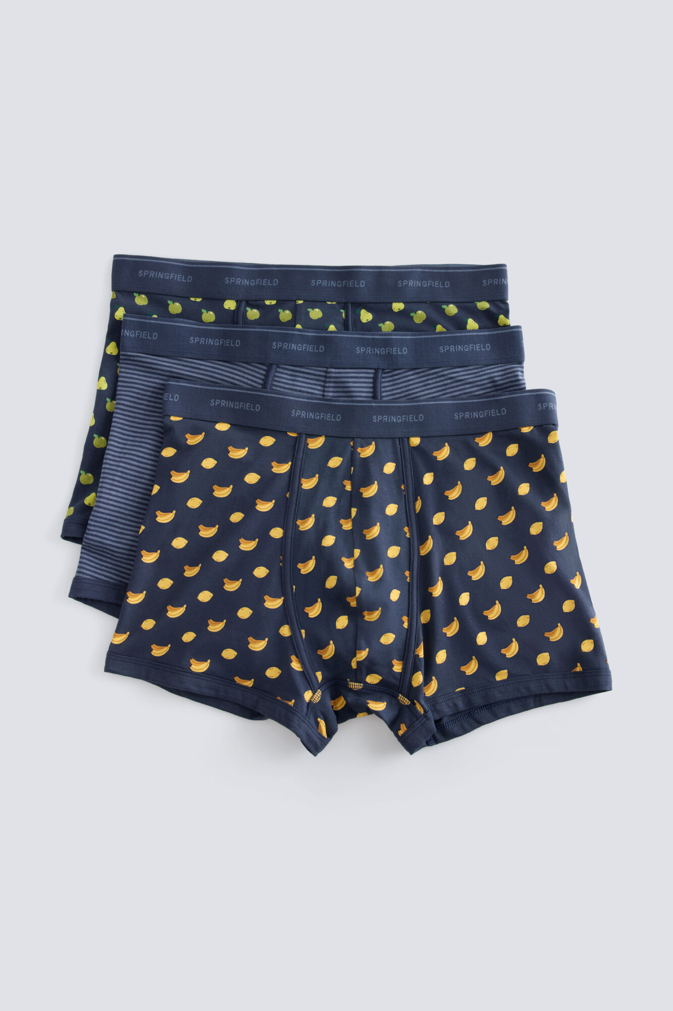 Springfield Pack of 3 fruit boxers