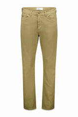 Springfield 5-pocket washed slim fit trousers brown