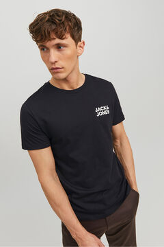 Jack & Jones T-Shirt Regular Fit mit kleinem Logo