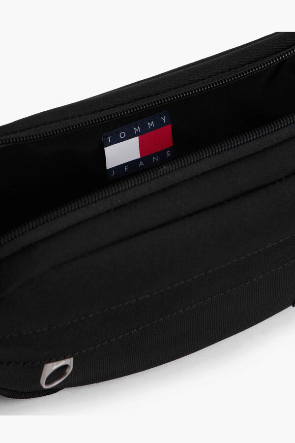 Tommy Jeans Tommy Jeans fanny pack with flag logo black