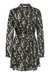 Only kurzes Kleid Grau