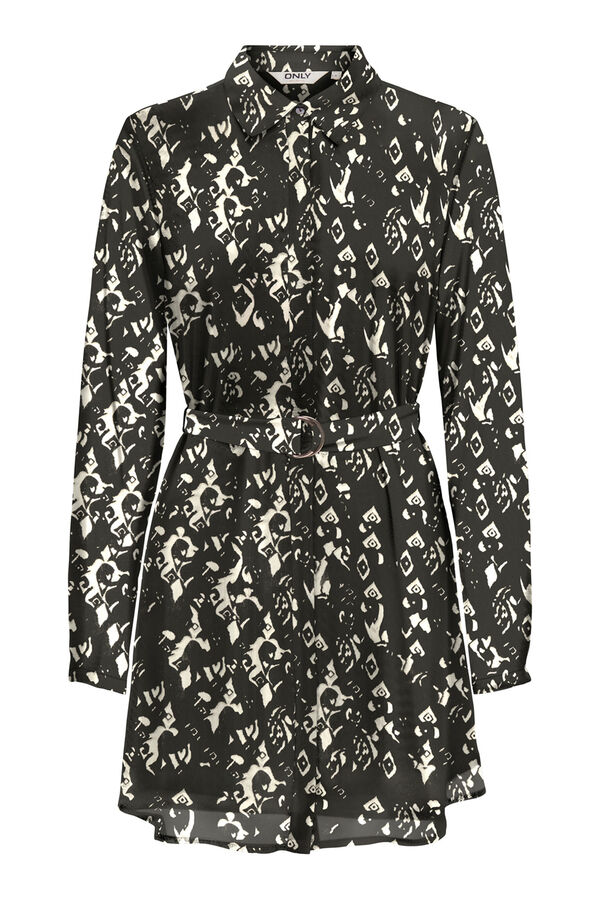 Only kurzes Kleid Grau