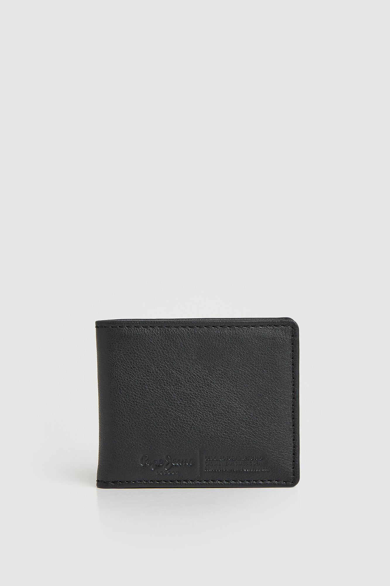 Embossed logo leather wallet | Men's accessories | SPF