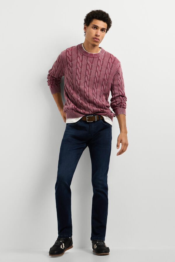 Pepe Jeans Jeans slim de malha azul