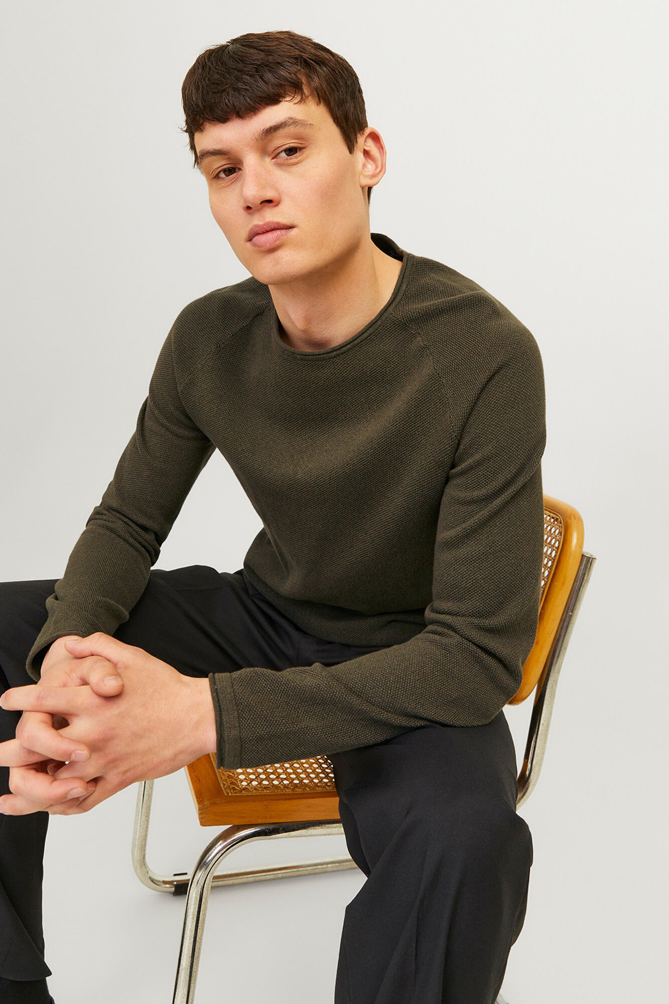 Jack & Jones Jersey de punto b&aacute;sico