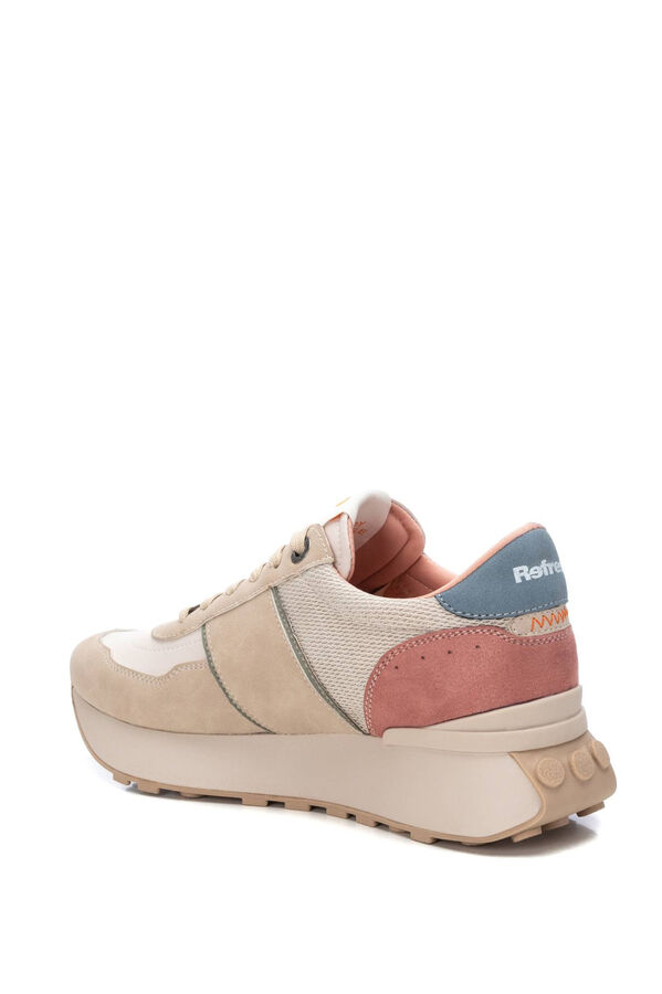 Refresh T&ecirc;nis feminino bege bege