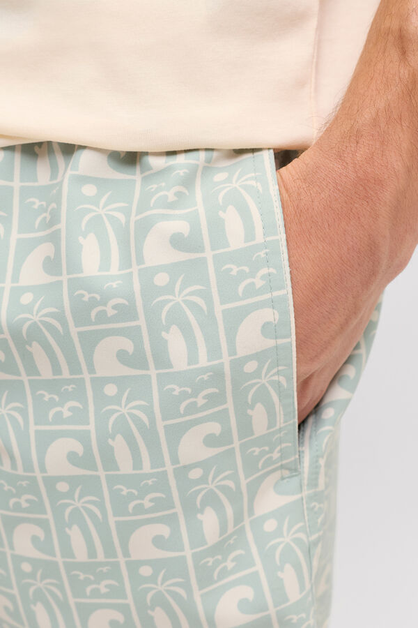 JJ REBEL Regular fit swimwear blue