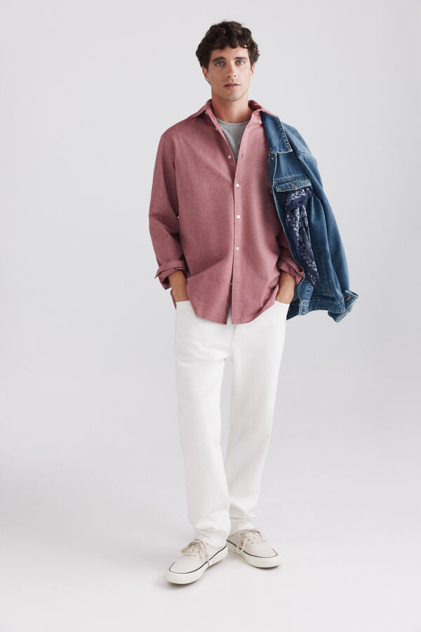 Springfield Oxford shirt red