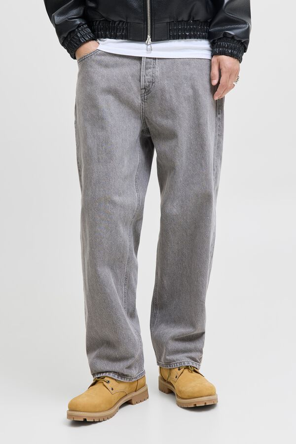 Jack & Jones Baggy five-pocket jeans grey