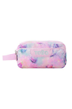 Totto Estojo Agapec Glitter  rosa