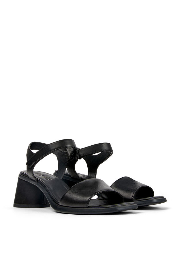 Springfield Leather sandals for women crna