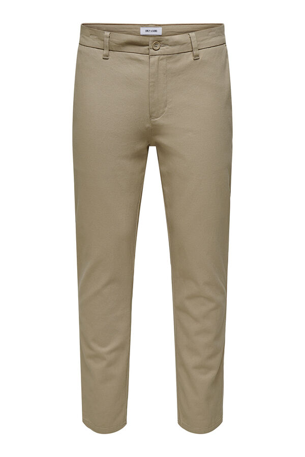 Only & Sons calças chino justas para homem. Grau