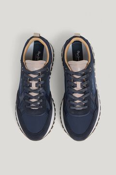 Pepe Jeans Sapatilhas retro de pele