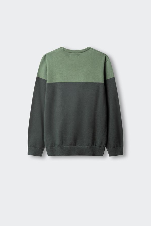 Springfield Kids Jersey block color ni&ntilde;o verde