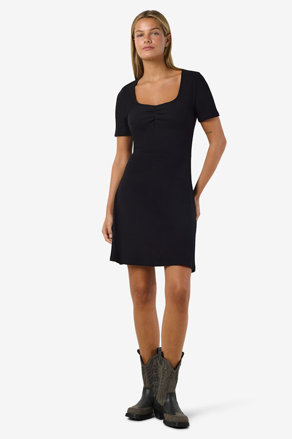 Noisy May Basic short dress black