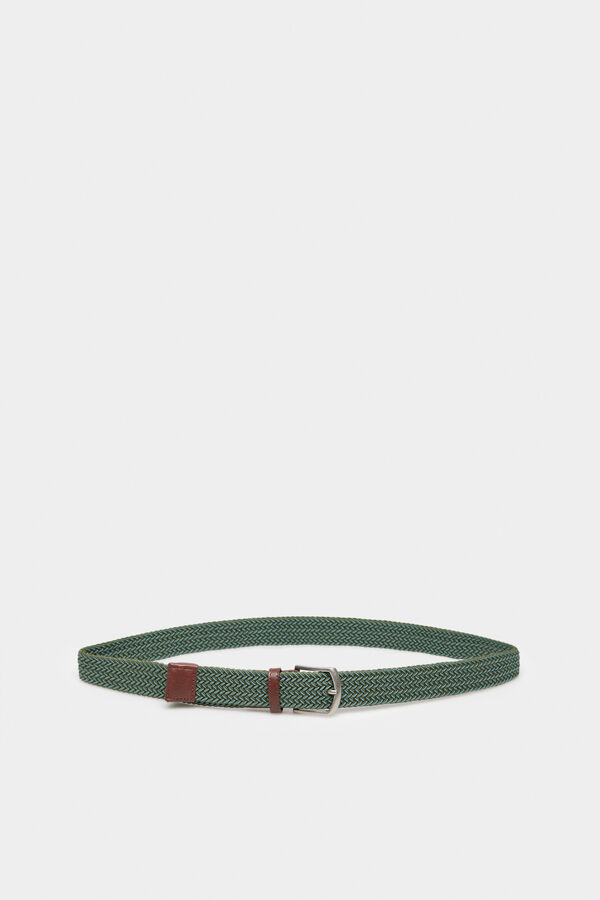 Springfield Two-tone woven belt khaki