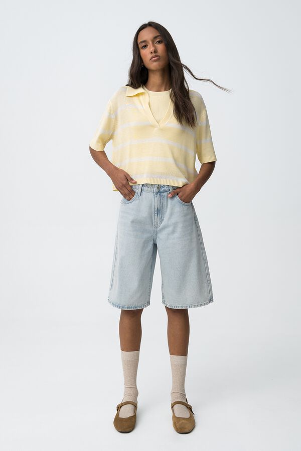 Tiffosi Young Bermuda denim blue