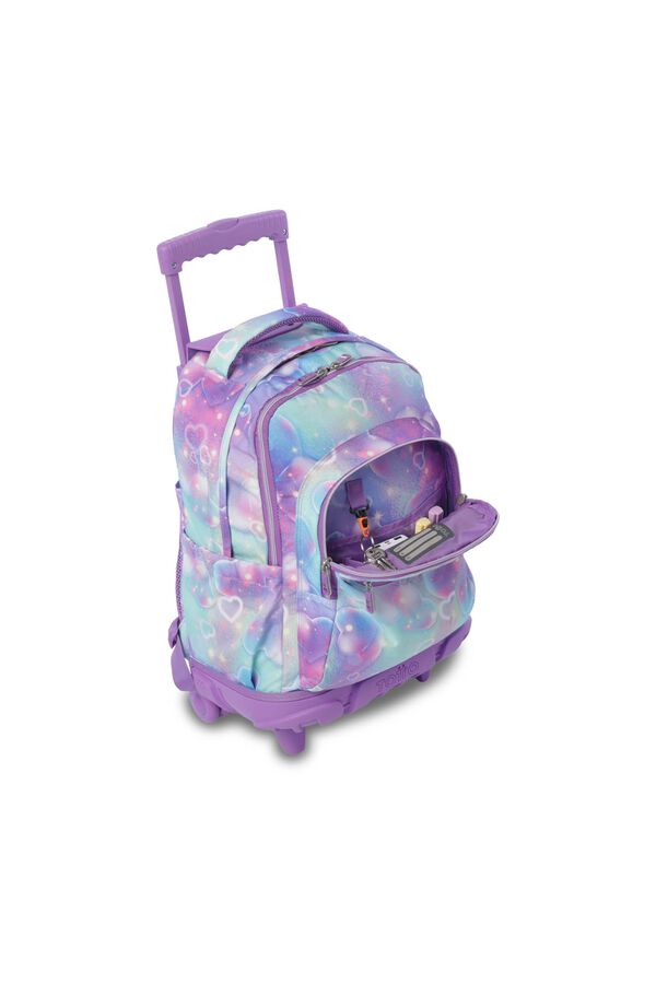 Totto Mochila Renglones rosa