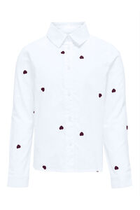 Only Girls Camisa bordado coraz&oacute;n ni&ntilde;a