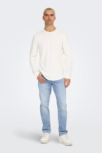 Only & Sons Calça jeans de corte regular