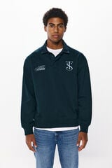 Springfield Success sweatshirt staklo-zelena