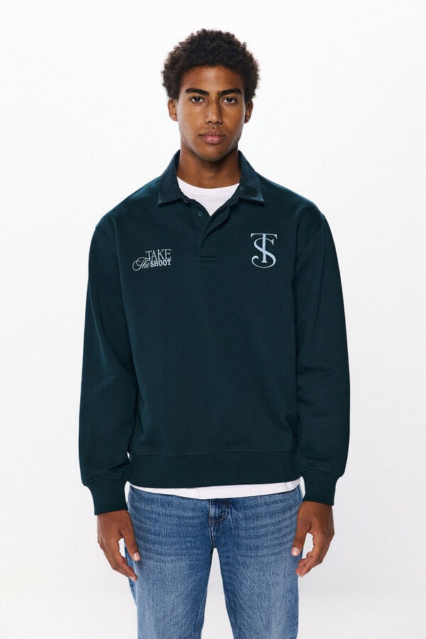 Springfield Success sweatshirt dark green